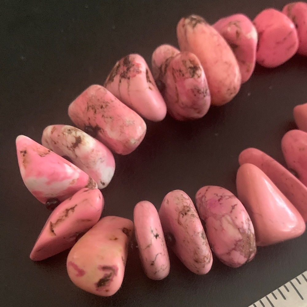 Pink Rhodonite Necklace - Picture 3 of 3